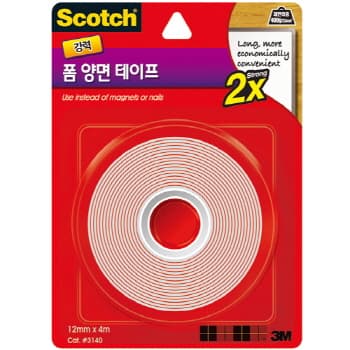 스카치 강력 폼 양면 테이프(3140/3M)